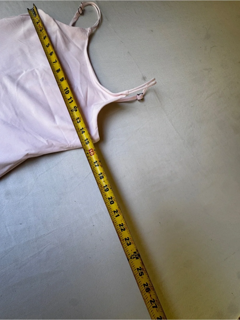 AbercrombieYPB Golf spaghetti stra Classic Light Pink Slip Dress girls size 15/1